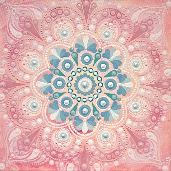 『芍薬』 dot art