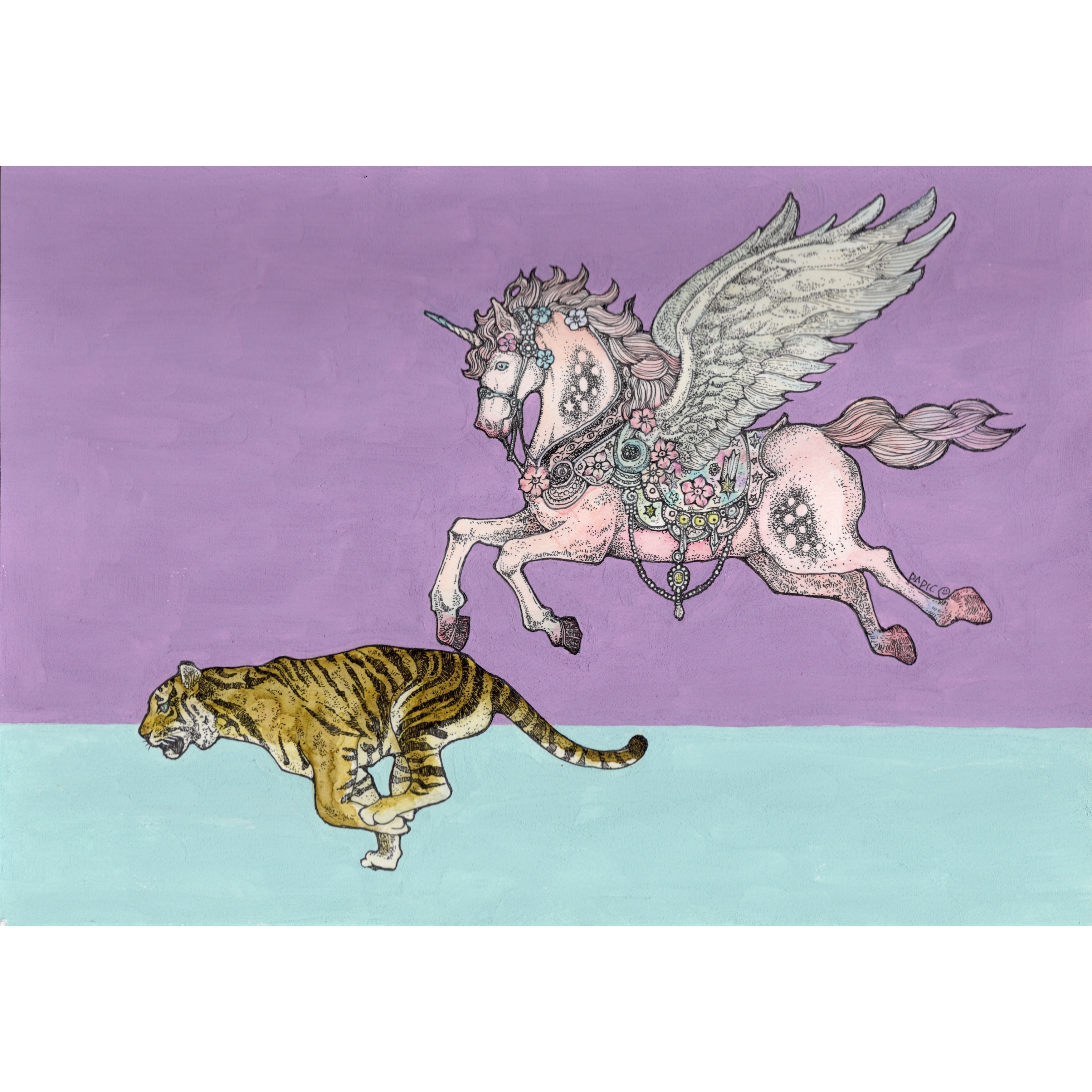 『天と地と駆ける』原画